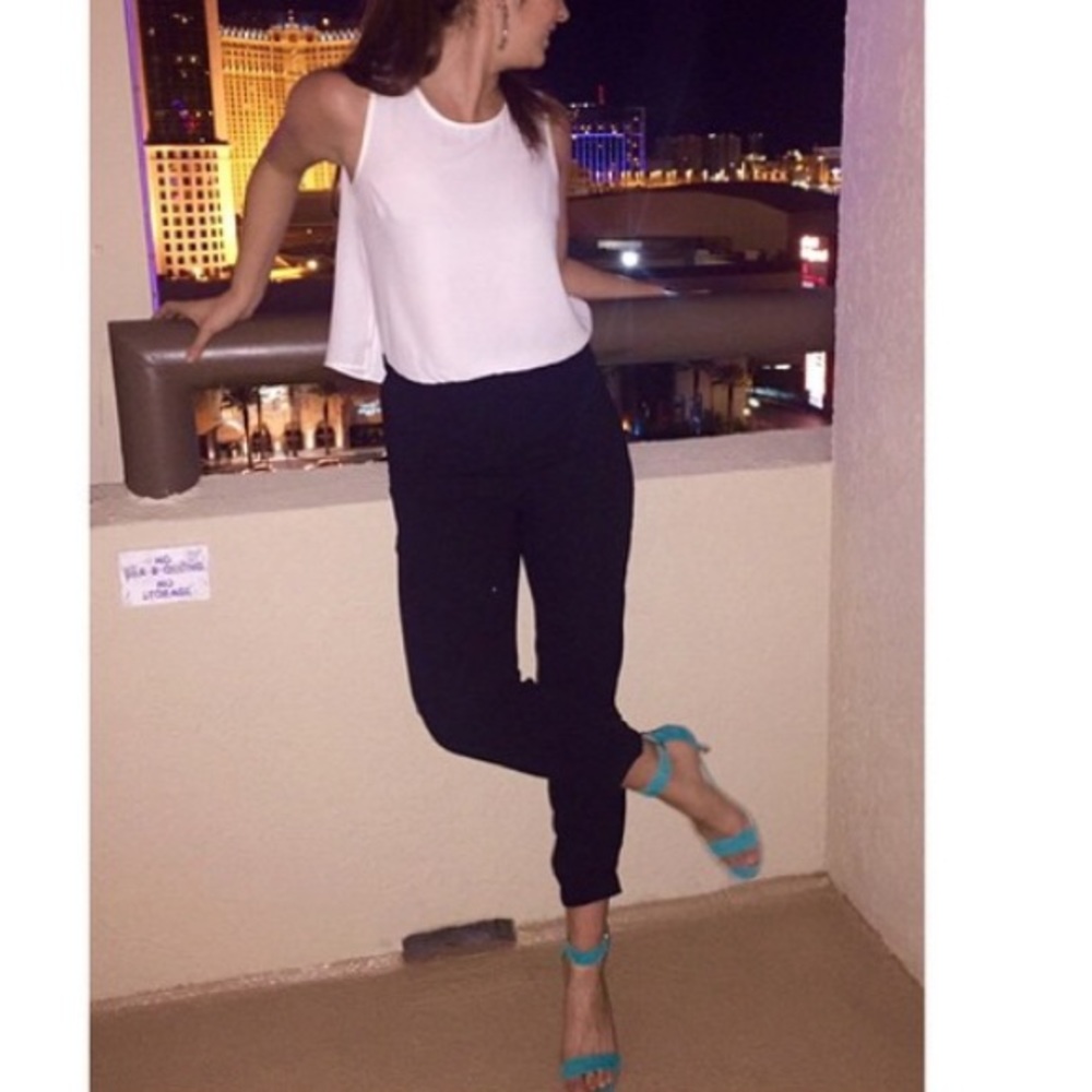 Black&white jumpsuit